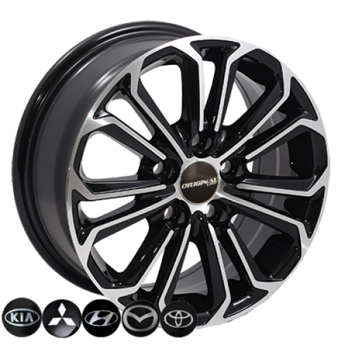 Диски ZW BK667 BP R16 W6.5 PCD5x114.3 ET45 DIA67.1